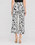 Signature Side Slit Ankle Pant - Abstract Rose - Limited Sizes