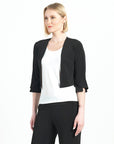 Tulip Cuff Shrug - Black