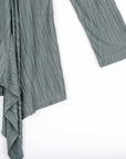 Soft Pleat Knit - Cardigan & Tank Twinset - Olive - Final Sale!