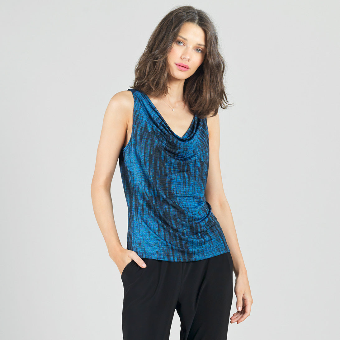 トップス of all form oaf 2way drape tops Drape Neck Loop Front Top - Paradise Petal - Final Sale