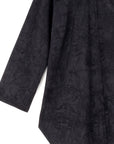 Crushed Silk Knit - Cardigan, Tank, Skirt-Pant 3pc Set - Black - Final Sale!