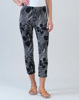 Crepe Knit - Signature Pull-On Capri - Orchid Sketch - Limited Sizes