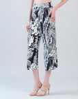 Signature Modern Gaucho Pant - Abstract Etch