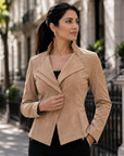 Soft Suede - Signature Jacket - Sand