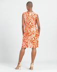 Butter Knit - Side Slit Midi Dress - Paisley Lotus - Final Sale!