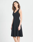 V-Neck Sleeveless Dress