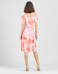 Butter Knit - Flutter Sleeve A-Line Midi Dress - Final Sale! - Clara Sunwoo