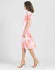 Butter Knit - Flutter Sleeve A-Line Midi Dress - Final Sale! - Clara Sunwoo