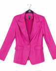 Liquid Leather™ Signature Pocket Blazer - Magenta - Final Sale!