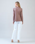 Liquid Leather™ Signature Pocket Blazer - Taupe