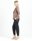Liquid Leather™ Signature Pocket Blazer - Taupe