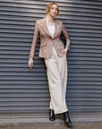 Liquid Leather™ Signature Pocket Blazer - Taupe