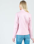 Liquid Leather™ Signature Jacket - Pink