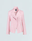 Liquid Leather™ Signature Jacket - Pink - Clara Sunwoo