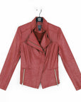 Liquid Leather™ Signature Jacket - Ruby