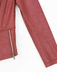 Liquid Leather™ Signature Jacket - Ruby - Final Sale