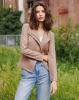 Liquid Leather™ Signature Jacket - Taupe