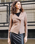 Liquid Leather™ Signature Jacket - Taupe