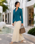 PRE-ORDER SHIPS WEEK OF 6/29-7/3 - Liquid Leather™ Signature Jacket - Teal