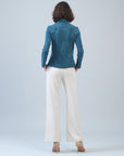 Soft Suede - Signature Jacket - Blue Moss