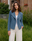 Soft Suede - Signature Jacket - Blue Moss