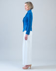 Soft Suede - Signature Jacket - French Blue