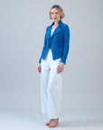 Soft Suede - Signature Jacket - French Blue