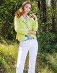 Soft Suede - Signature Jacket - Lime