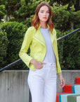Soft Suede - Signature Jacket - Lime