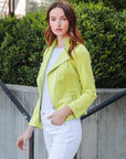 Soft Suede - Signature Jacket - Lime
