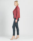 Liquid Leather™ Signature Jacket - Ruby - Final Sale
