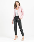 Liquid Leather™ Signature Jacket - Pink - Clara Sunwoo