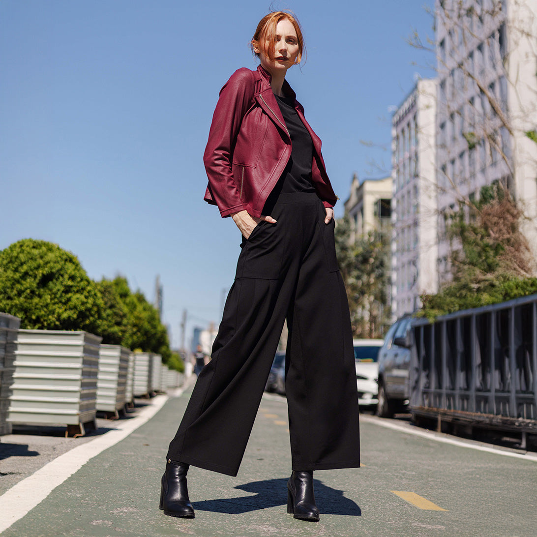 SUNSEA サンシー 22SS N．M OXFORD w/耳 STRAIGHT PANTS パンツ