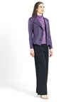 Liquid Leather™ Signature Jacket - Eggplant - Limited Size XS Only!