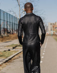 Liquid Leather™ Studded Jacket - Black