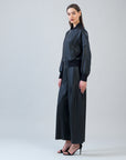 Liquid Leather™ Classic Bomber Jacket - Black