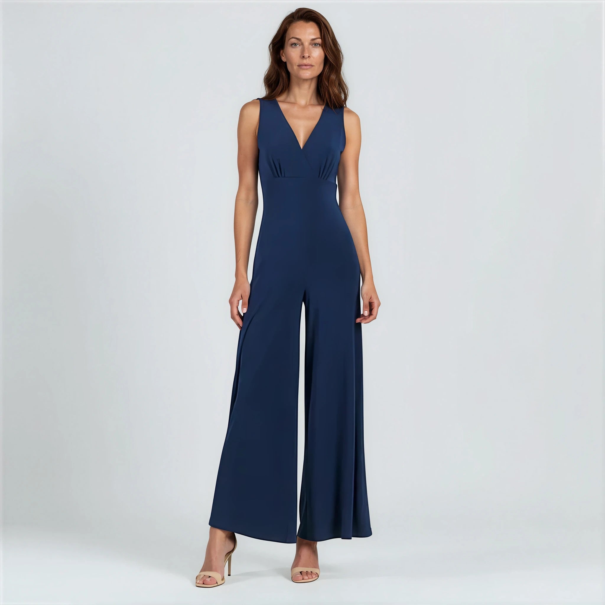 Signature Jumpsuit - Navy – Clara Sunwoo