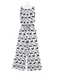 Tube Top Pocket Jumpsuit - Chevron Stripe - Final Sale!