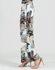 Gauze Knit - Palazzo Pant - Petal Whisper
