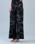 Signature Palazzo Pant - Floral Starlight