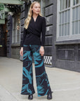 Palazzo Pant - Floral Eclipse