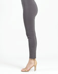 Rayon-Ponte Knit - Slim Rider Pant - Mocha - Final Sale!