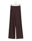 Signature Wide Leg Pocket Pant - Brown