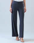 Signature Wide Leg Pocket Pant - Charcoal
