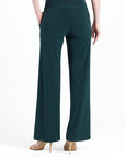 Signature Wide Leg Pocket Pant - Hunter Green