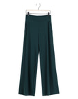 Signature Wide Leg Pocket Pant - Hunter Green