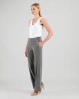 Wide Leg Pocket Pant - Olive