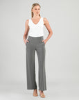 Wide Leg Pocket Pant - Olive