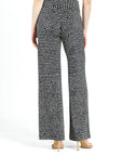 Wide Leg Pocket Pant - Geometric Stripe