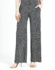 Wide Leg Pocket Pant - Geometric Stripe - Limited Sizes!